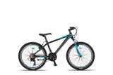 Umit Umit 24 tommer MTB sort -turquoise *** Reduceret i pris ***