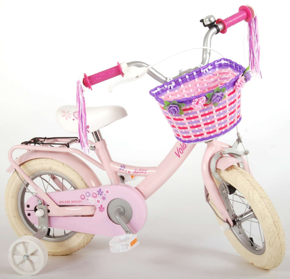 Volare Ashley Children's Bike Girls 12 pouces rose 95% assemblé