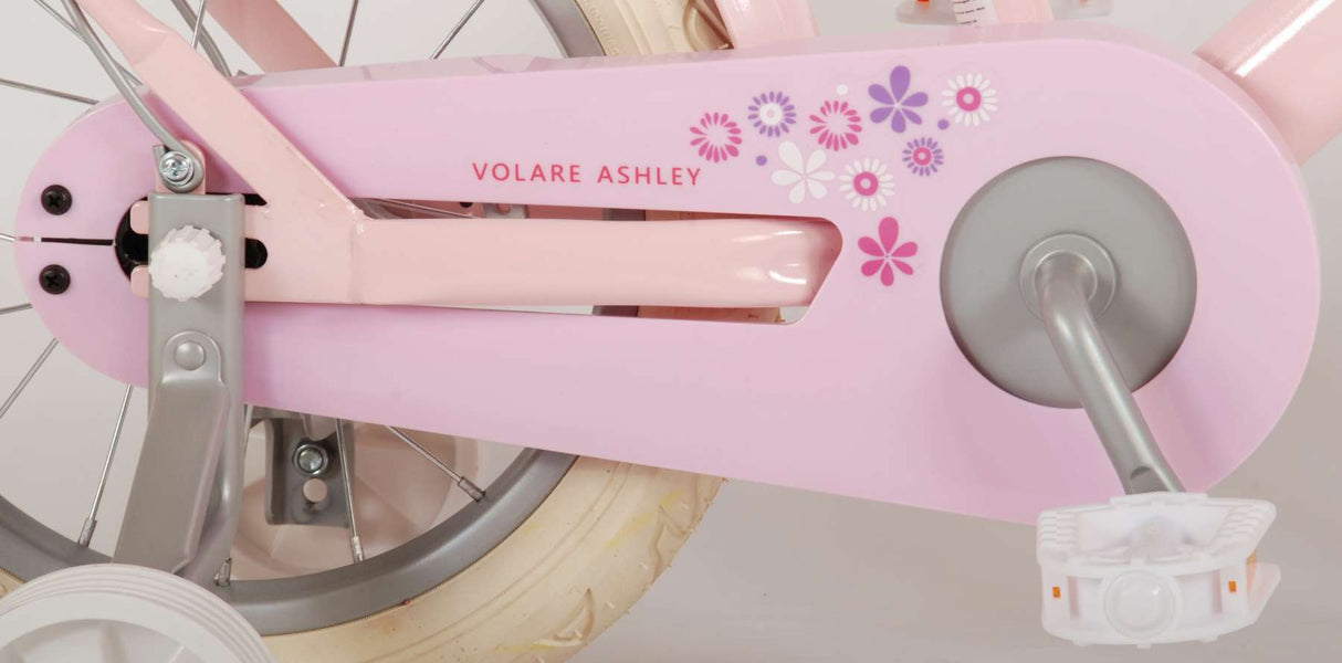Volare Ashley Children's Bike Girls 14 pouces rose 95% assemblé