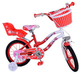 Volare les belles filles pour enfants filles 14 pouces rouges blancs