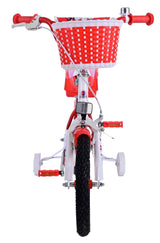 Volare les belles filles pour enfants filles 14 pouces rouges blancs