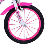 Volare les belles filles pour enfants 16 pouces rose blanc