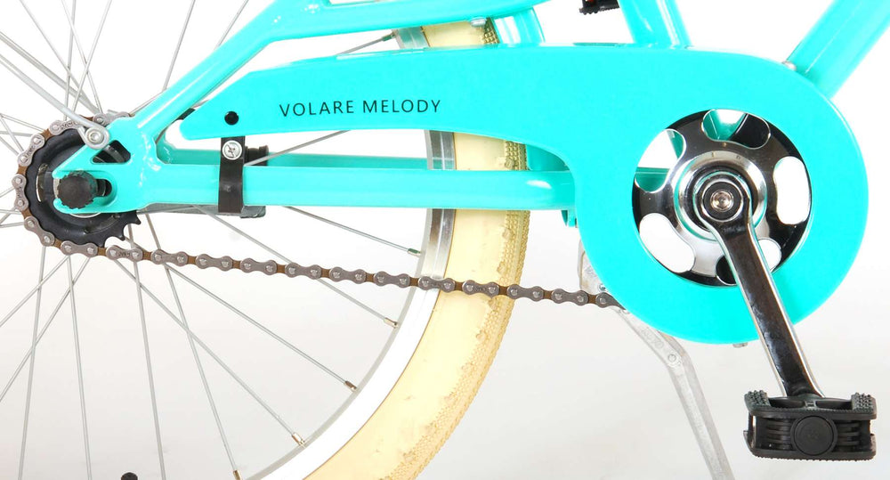 Volare Melody Children's Bike Girls 20 pouces Turquoise Prime Collection