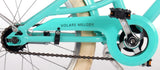 Volare Melody Children's Bike Girls 18 pouces Turquoise Prime Collection
