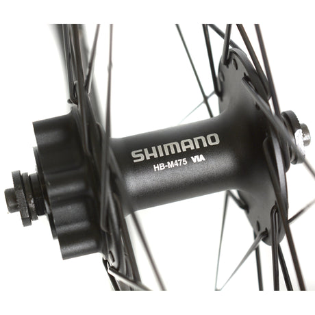 Shimano front wheel 28 Gravel 19 M475 Disc 100mm QR