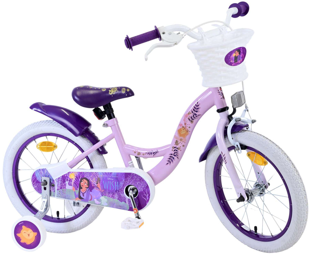 Wish Disney Children's Bicycle - Girls - 14 pouces - Purple