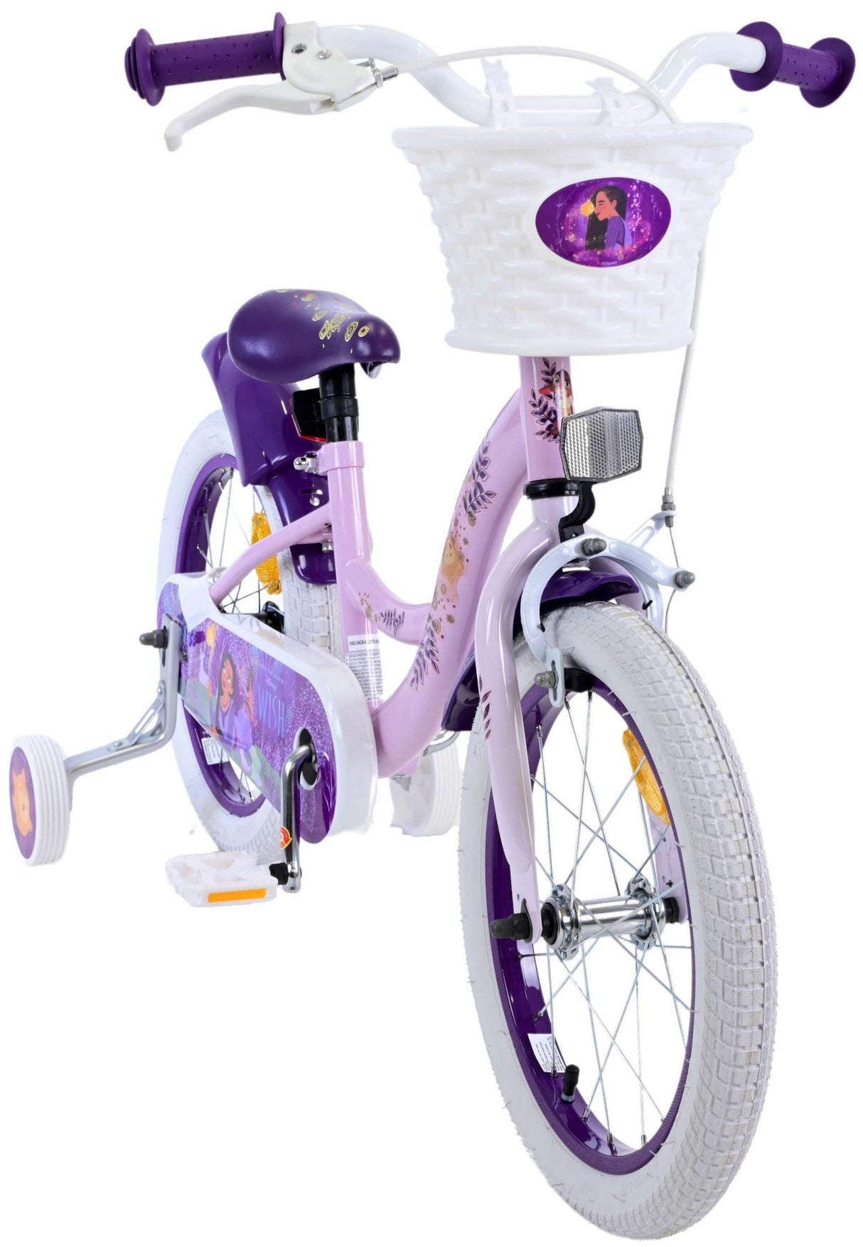 Wish Disney Children's Bicycle - Girls - 14 pouces - Purple