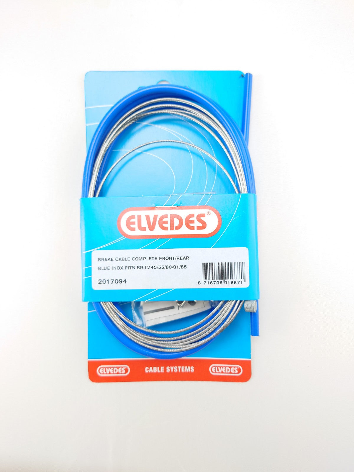 Elvedes kabel rollerbrake blauw