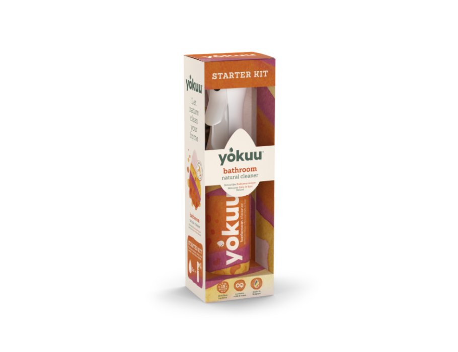 Kit de démarrage du nettoyant de salle de bain yokuu