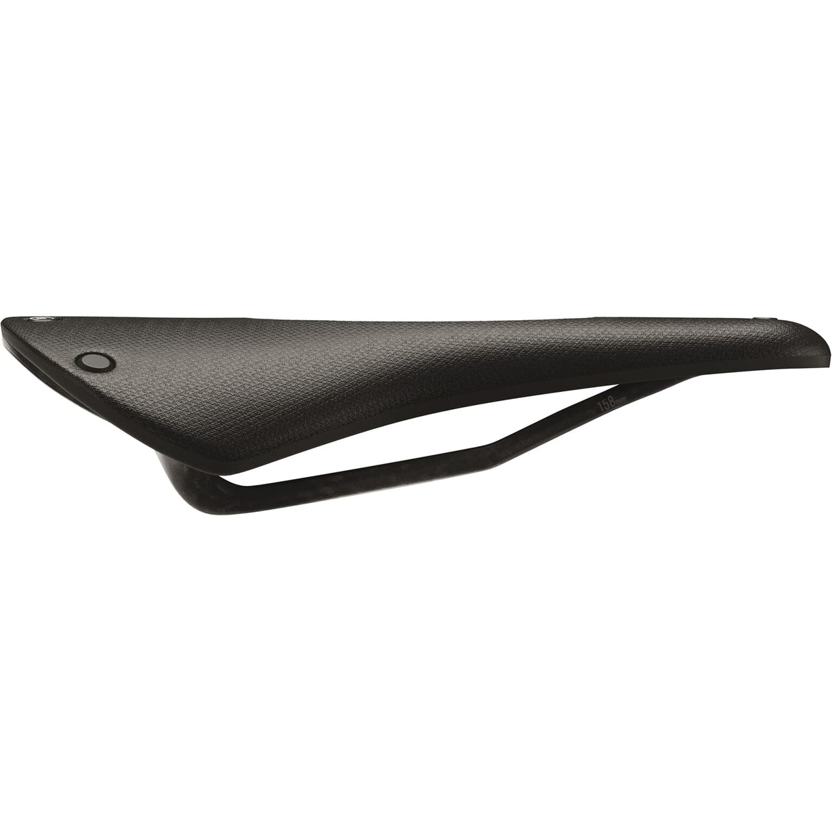 Brooks Saddle C13 rzeźbiony Cambium All WETODY 158 Czarny