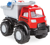 Camion Pilsan avec voitures en argent rouge 3 pièces