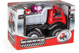 Camion Pilsan avec voitures en argent rouge 3 pièces