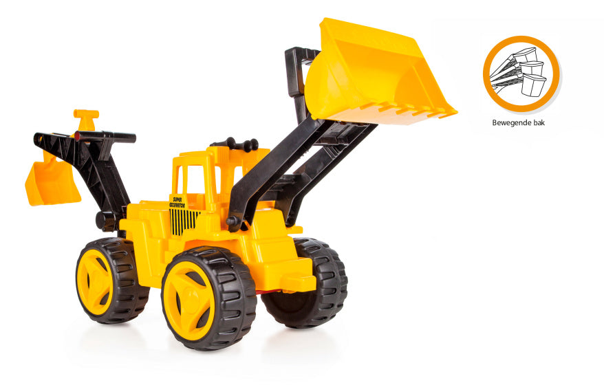Pilsan Super Excavator jaune noir
