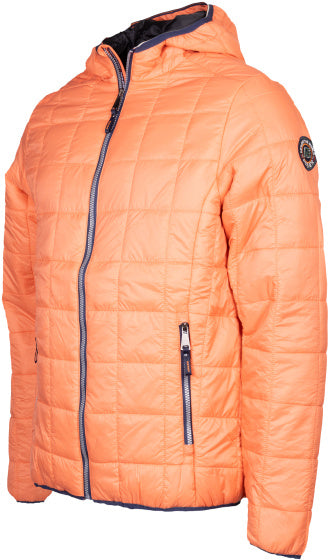 Arbaer aaron veste rembourrée masculine corail orange taille xl