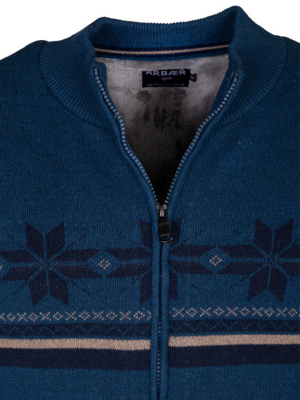 Arbaer Antoine Norwegian Sweater Men Blue foncé taille xl