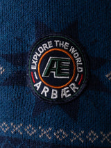 Arbaer Antoine Norwegian Pull Hommes bleu foncé taille 3xl