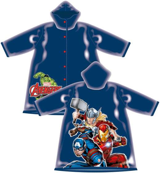 Arditex Raincoat Avengers Junior PVC Blue foncé taille 4 ans