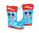 Arditex Rain Boots Mickey Today Junior PVC Textile Blue Blue rouge Taille 30