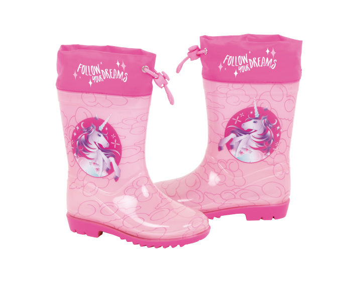 Arditex Boots Boots Girls Unicorn PVC Textile Rose clair Pink Taille 24