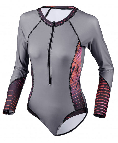 Beco badsuit bective dames polyamide elastane gris taille 34