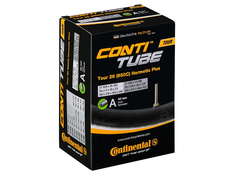 Continental Inner Tube AV 26 Hermetic Plus 37 50-559