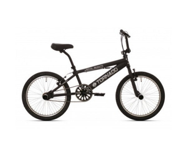 Bikefun 20 pouces 31 cm Unisexe V-freins Mat Zwart
