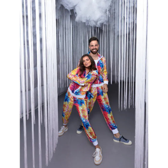 Boland disco babe tracksuit dames multicolor taille m m