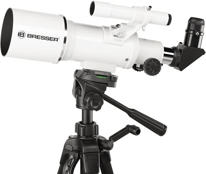 Bresser Lenstelescoop 70 350 blanc noir