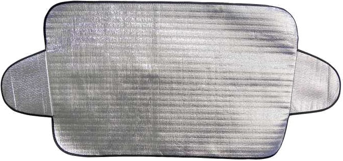 Auvent de couverture anti-glace Carpoint 70 x 150 cm en aluminium