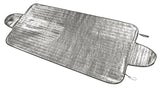 Auvent de couverture anti-glace Carpoint 70 x 150 cm en aluminium