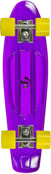 Choke Juicy Susi Clear Purple Skateboard 57 cm jaune