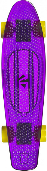 Choke Juicy Susi Clear Purple Skateboard 57 cm jaune