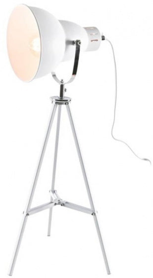Consortio table lampe à la lampe 26 x 65 cm E27 Steel 40W blanc