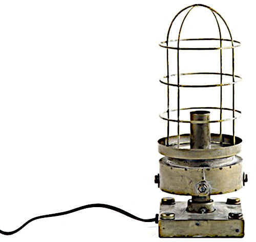 Lampe de table Mattijn Hi-point 14 x 14 x 34 cm E14 en acier inoxydable or