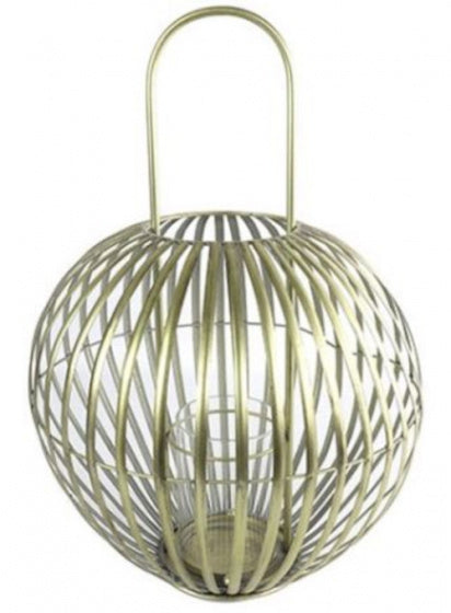 Lusine de vent Ciaran Hi-point 36,5 x 53,5 cm en or en acier
