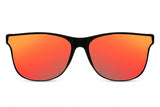 Les lunettes de soleil CWI sont un chat complètement entouré. 3 rouge noir