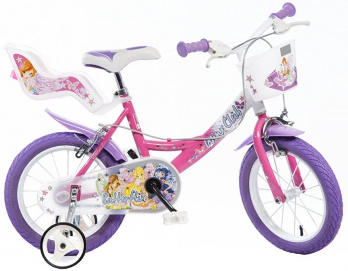 Dino winx club 14 pouces 23 cm filles pincés rose violet