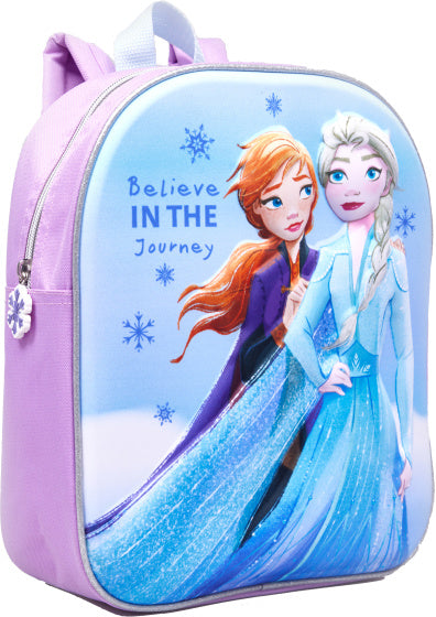 Disney Frozen Backpack 3D Junior 8 litres LILAC bleu clair