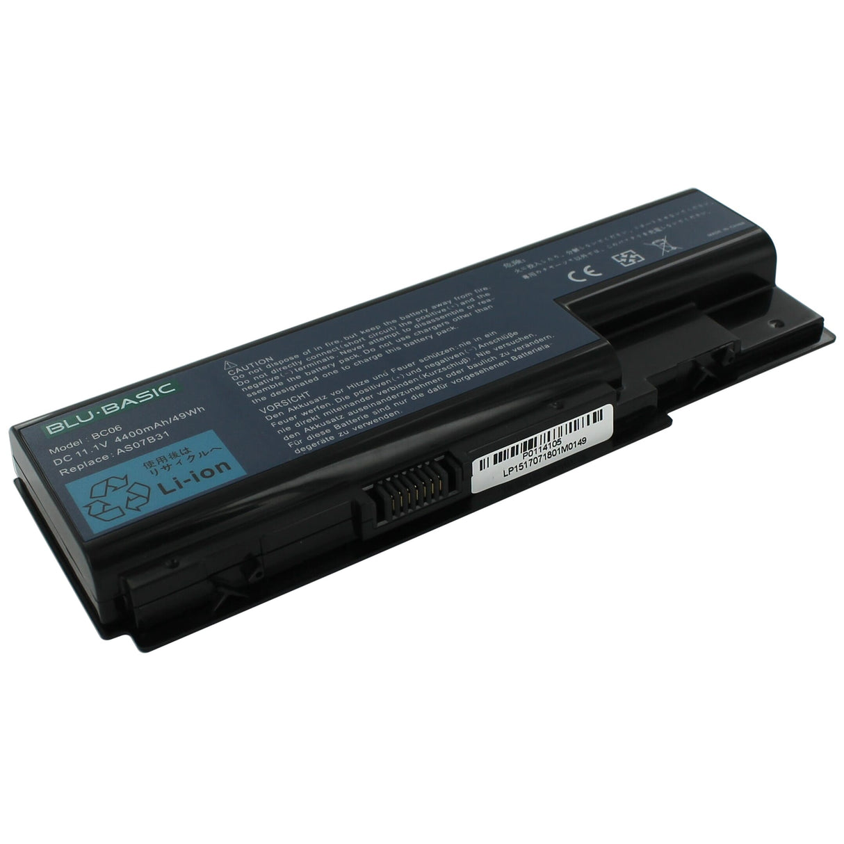 Bateria laptopa Blu-basic 10,8 V 4400 mAh