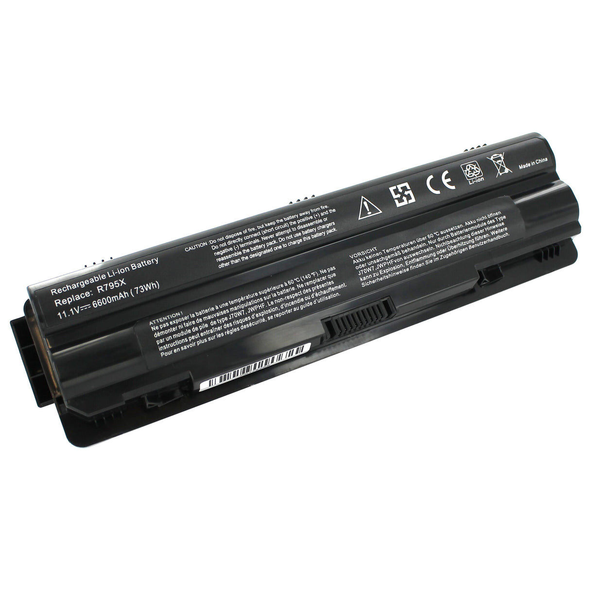 Blu-Basis Laptop Batterie verlängert 10,8v 6600MAH