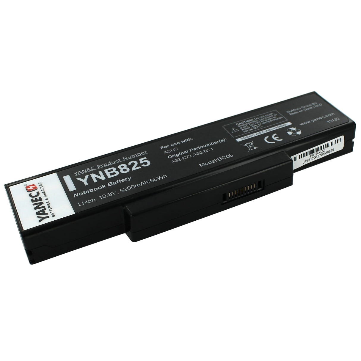 Yanec laptop battery 5200mAh