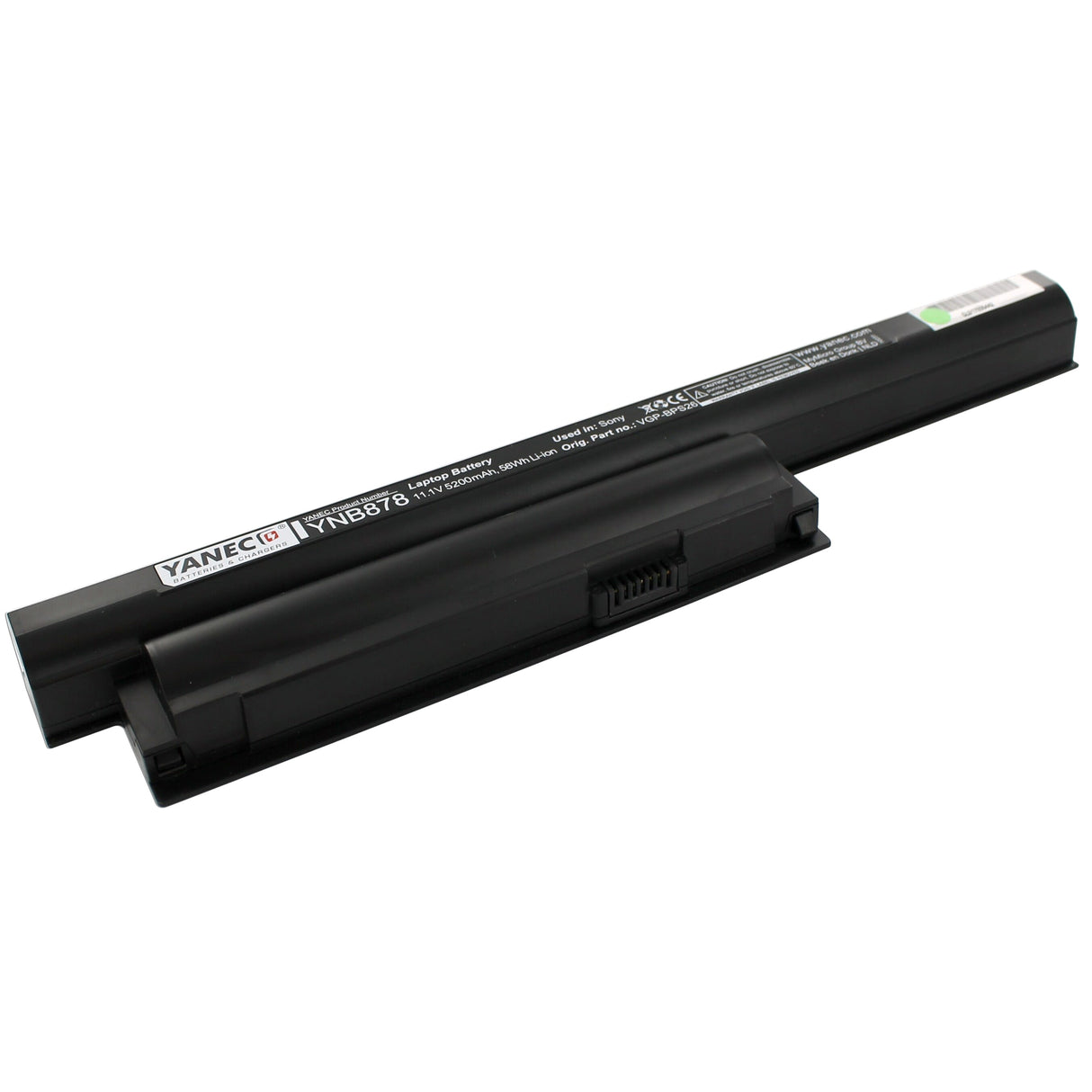 Yanec laptop battery 5200mAh