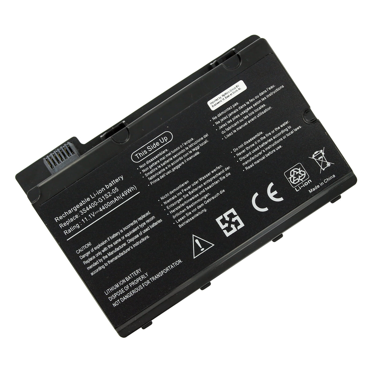 Blu-Basic bærbar batteri 4400mah