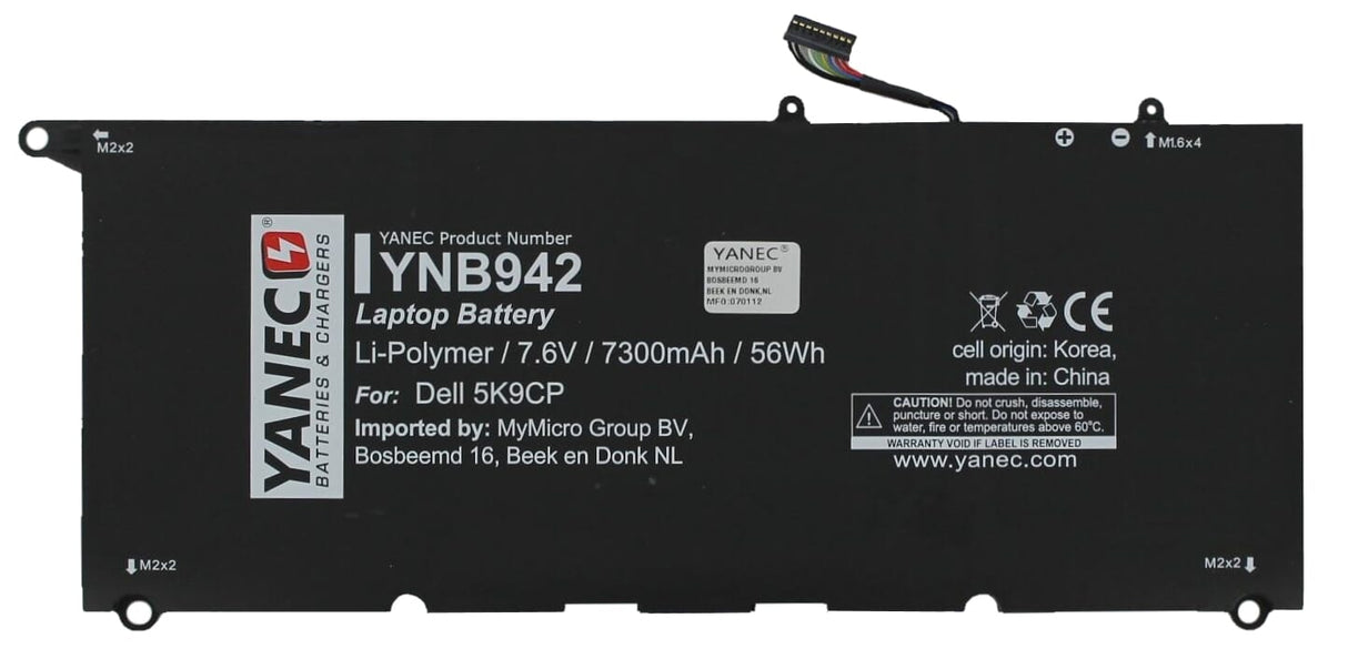 Baterie notebooku Yanec 7300 mAh