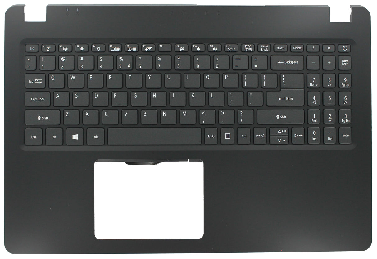 Acer ordinateur portable clavier qwerty us + couvercle supérieur noir