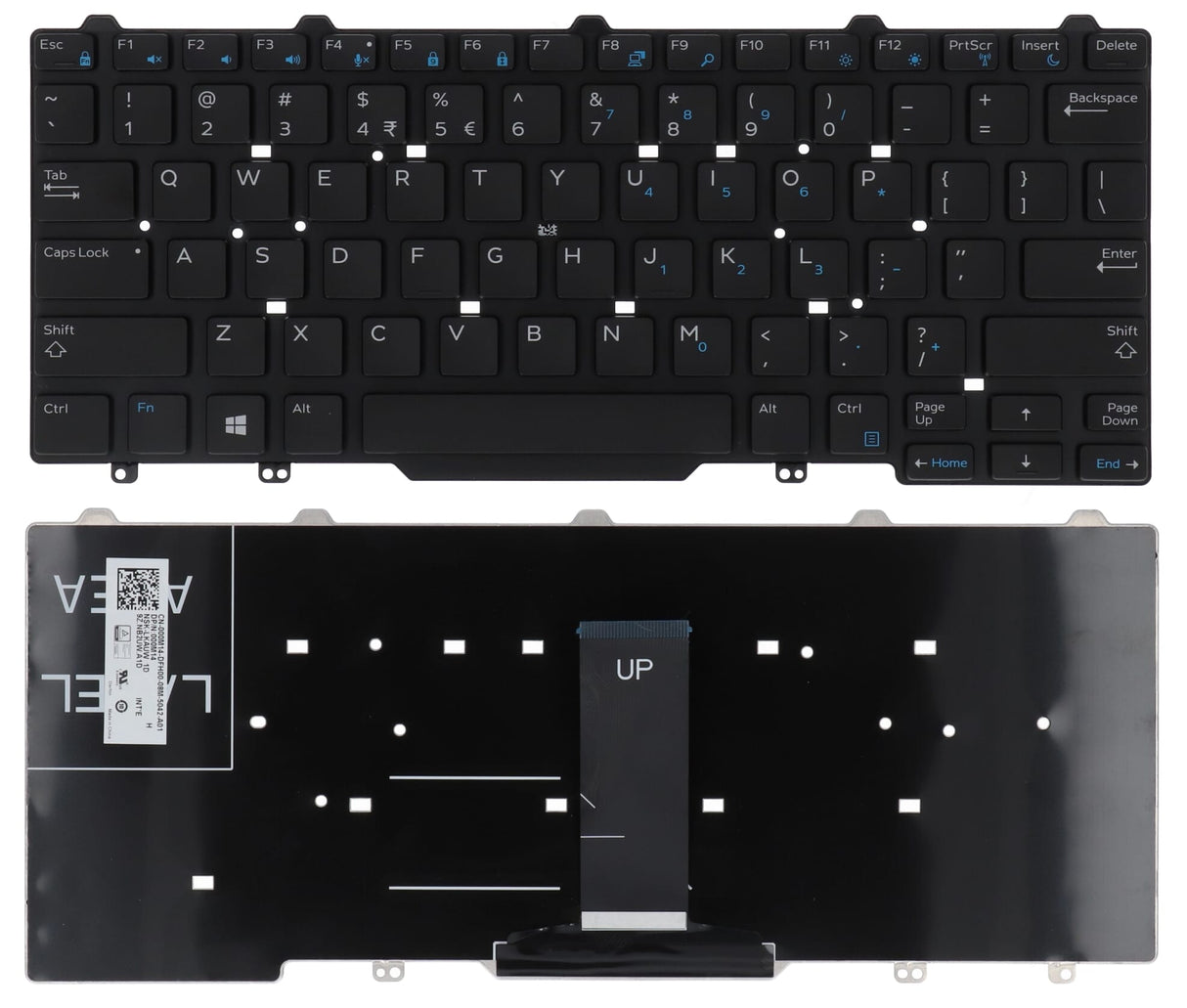 Dell ordinateur portable clavier qwerty us