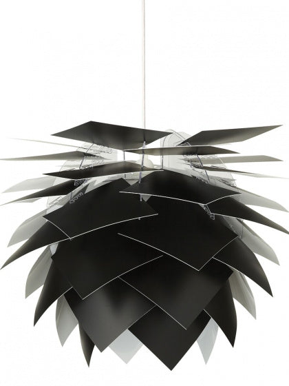 Dyberg Larsen suspendu lampe ananas grand 75 cm acrylique 60W noir