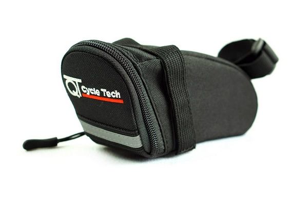 Qtcychectech qt cikel tech sedalna vrečka majhen model Velcro 1003388