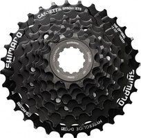 Shimano Cassette 7-trins | HG200 | 11-28t | sort