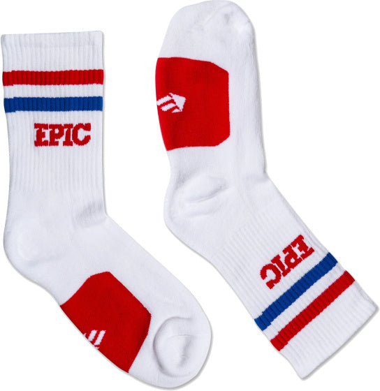 Chaussettes sportives épiques White Taille 38 41